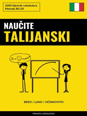 cover image of Naučite Talijanski--Brzo / Lako / Učinkovito